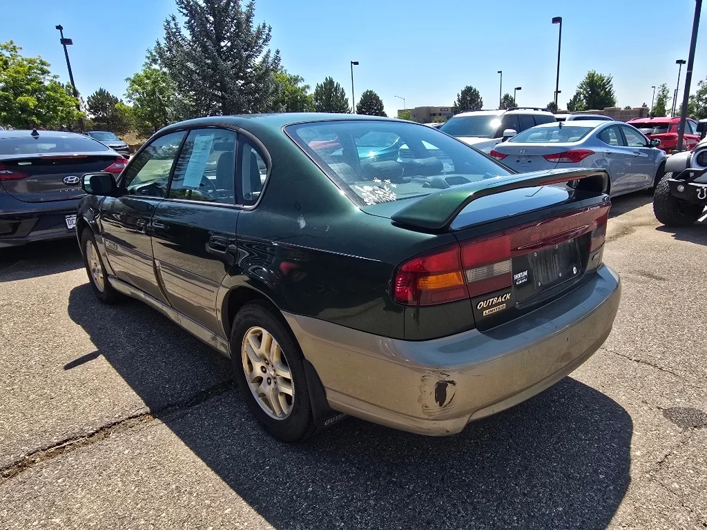 Used 2000 Timberline Green Pearl/Titanium Pearl Subaru Outback Ltd image 3