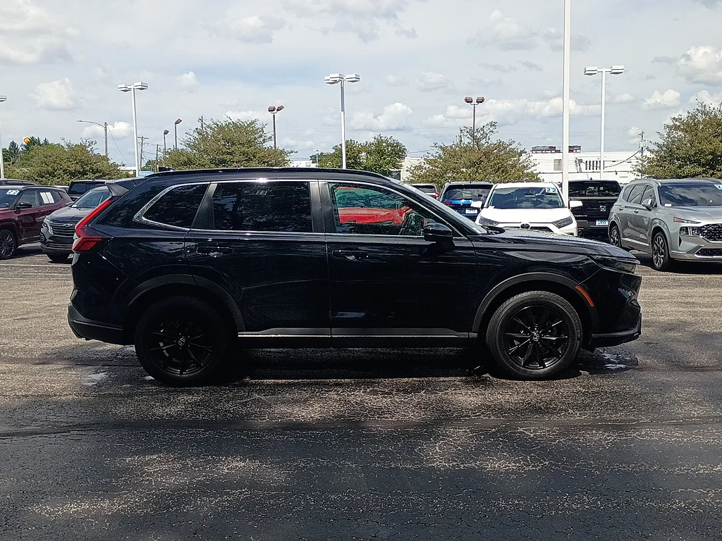 Certified Used 2024 Crystal Black Pearl Honda Sport image 2