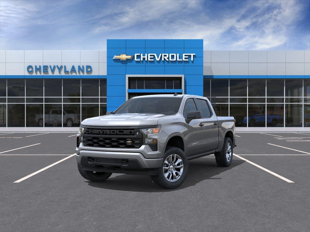 New 2026 Sterling Gray Metallic Chevrolet Custom image 8