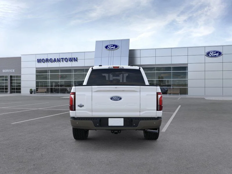 New 2026 Star White Metallic Tri-Coat Ford King Ranch image 5