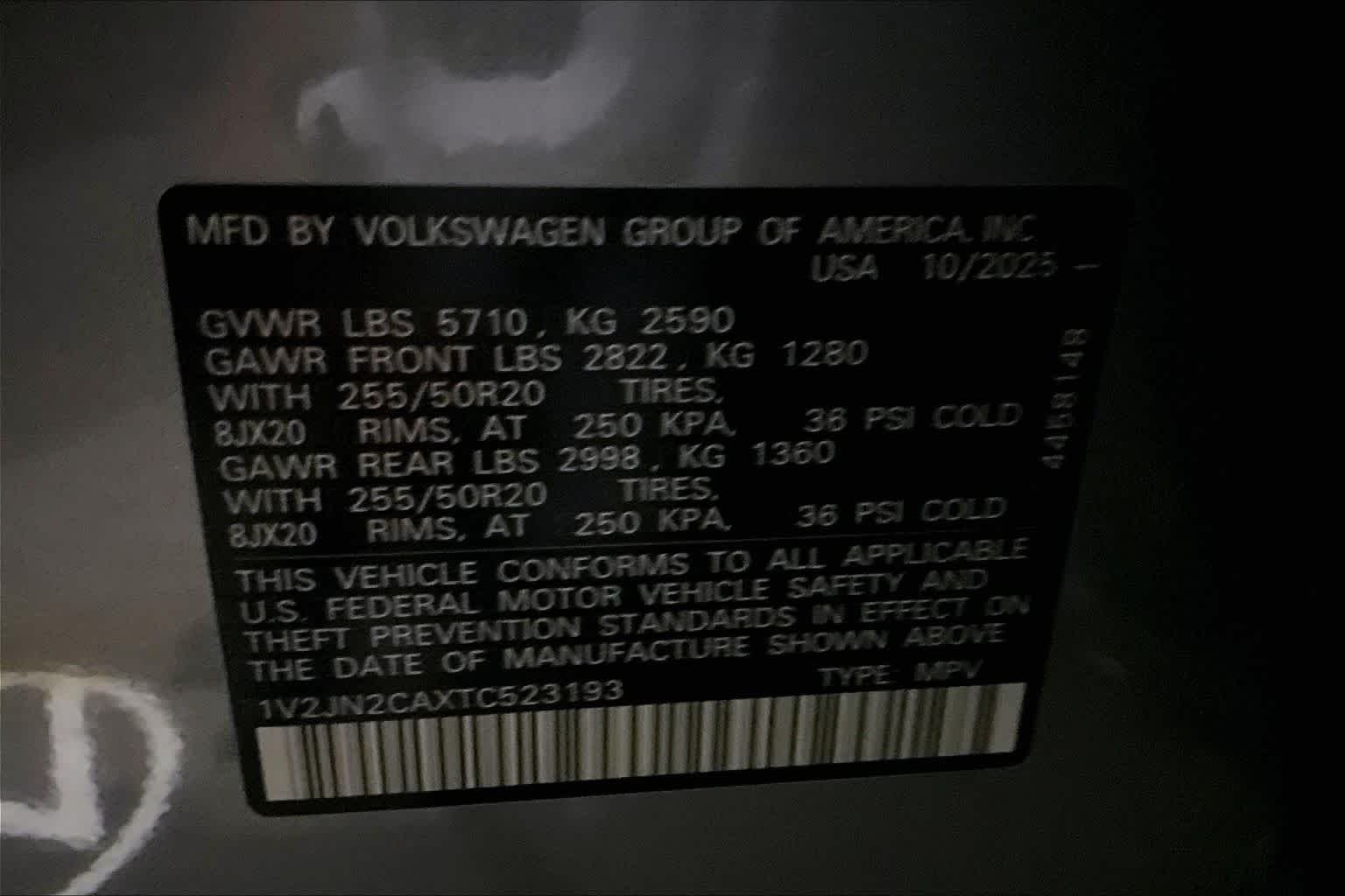 New 2026 Silver Mist Metallic Volkswagen 2.0T SE W/TECHNOLOGY image 18
