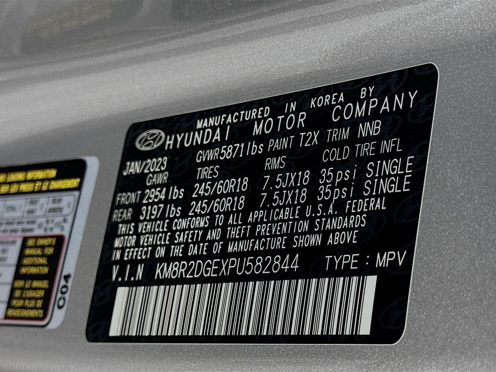 Used 2023 Silver Hyundai SEL image 33