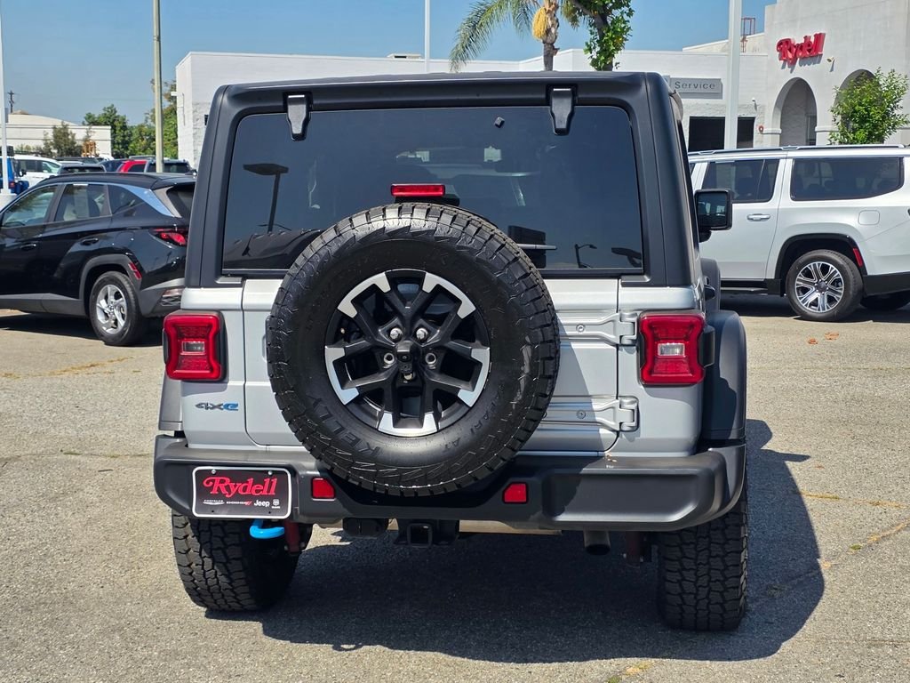 Used 2024 Silver Jeep Rubicon 4xe image 7