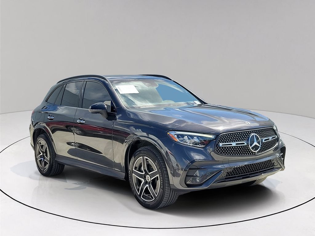 Certified Used 2024 Gray Mercedes-Benz GLC 300 image 1