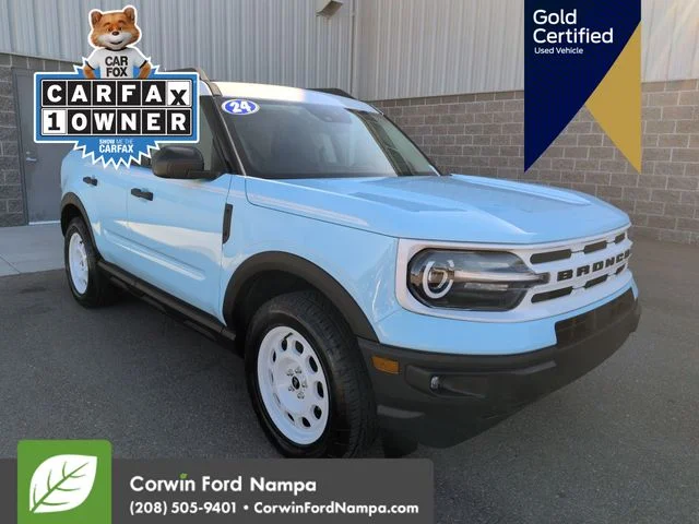 Certified Used 2024 Blue Ford Heritage image 1