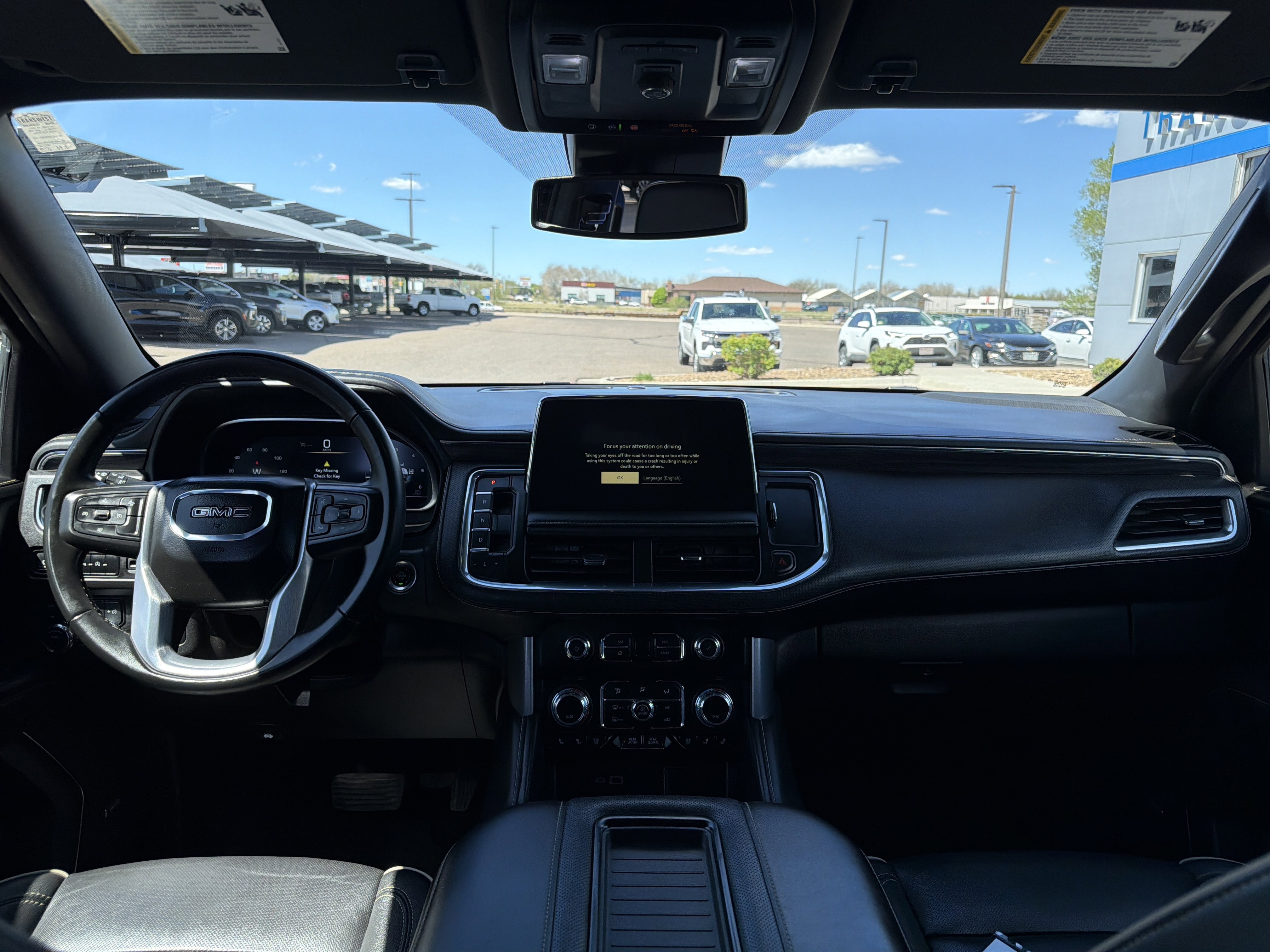 Used 2024 Midnight Blue Metallic GMC SLT image 14