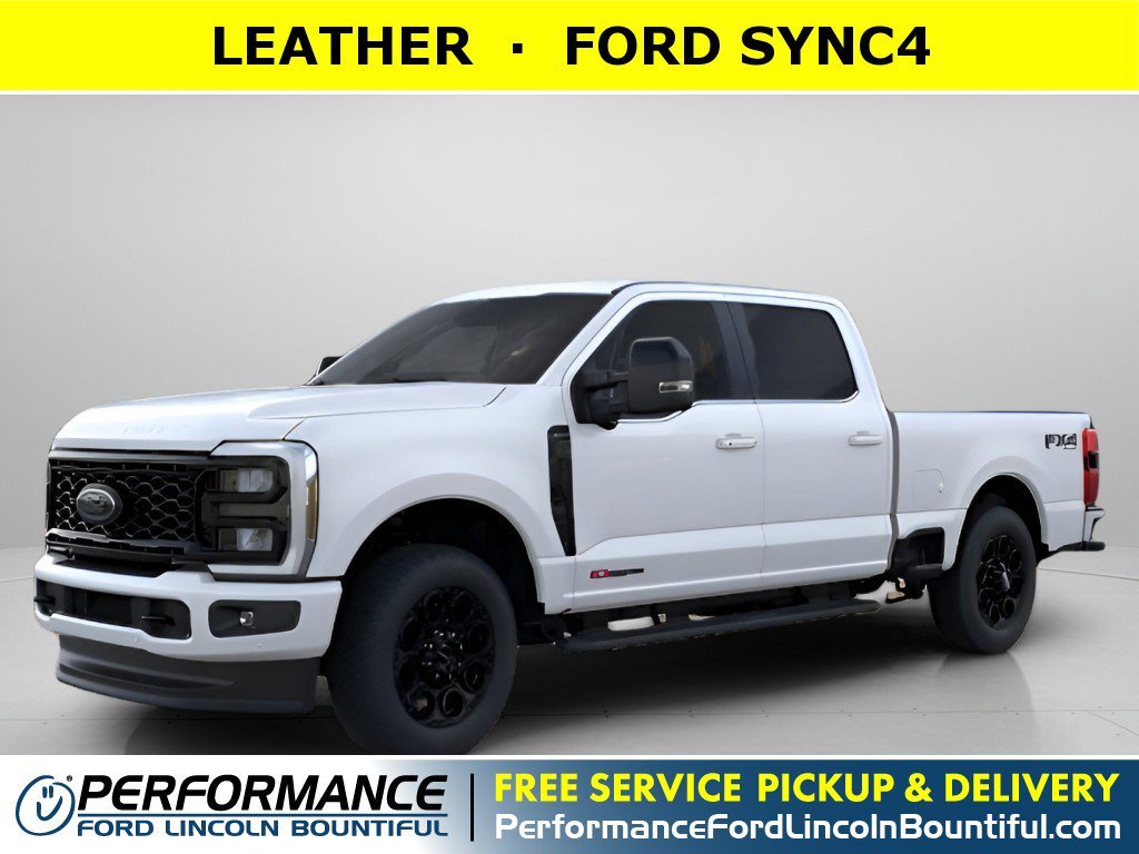 New 2026 Star White Metallic Tri-Coat Ford LARIAT image 1