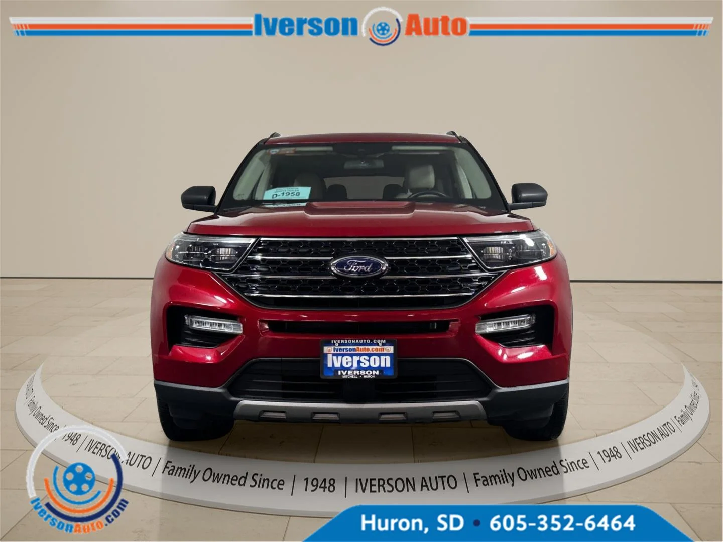 Used 2022 Red Ford XLT image 2