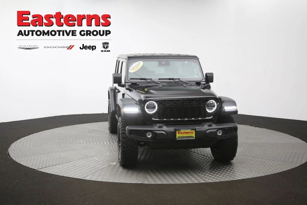 Used 2025 Black Jeep Willys 4xe image 52