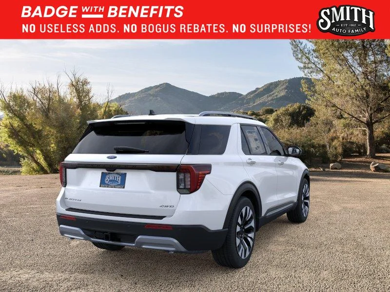 New 2026 Star White Metallic Tri-Coat Ford Platinum™ image 9