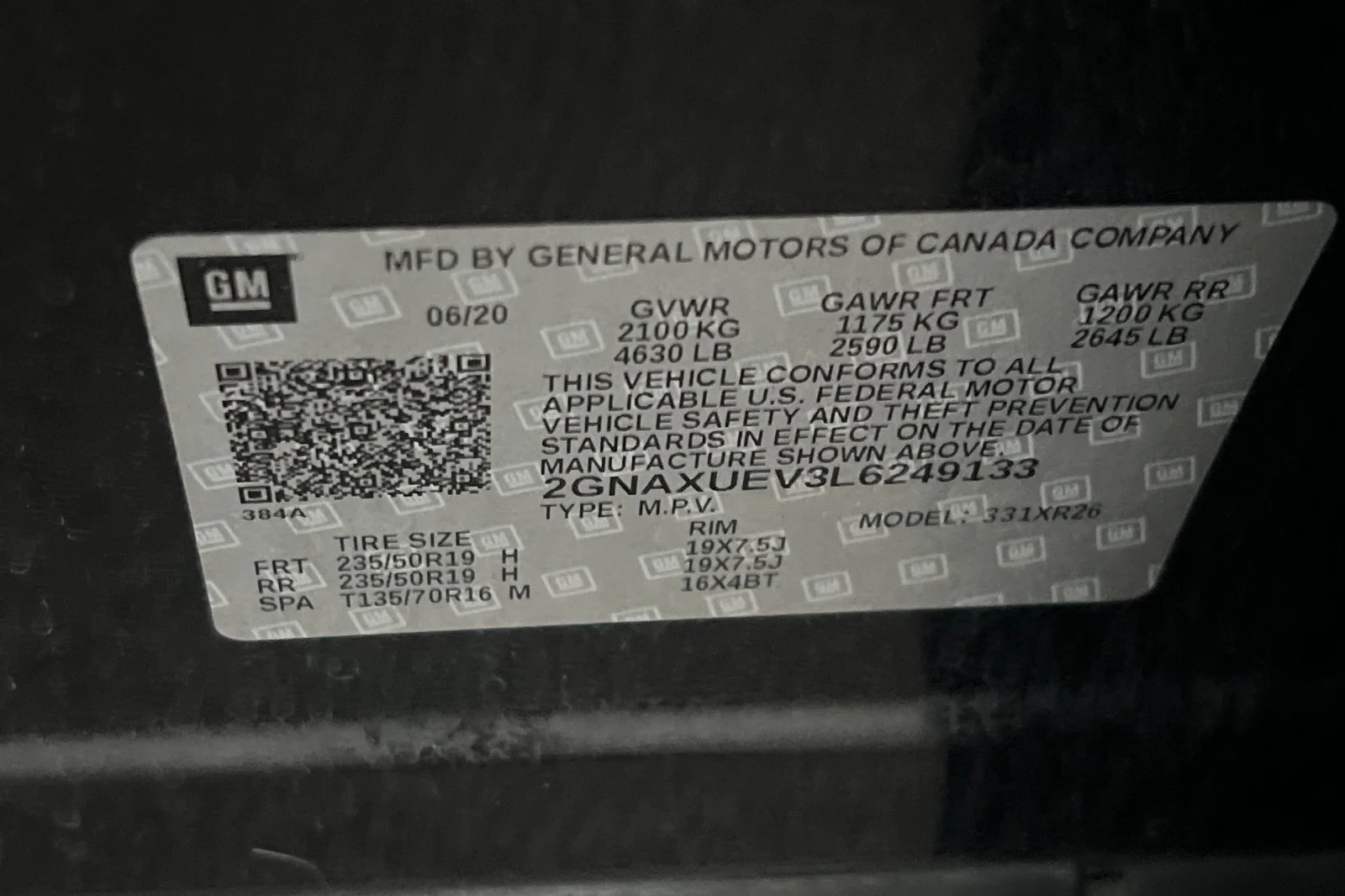 Used 2020 Mosaic Black Metallic Chevrolet LT image 33
