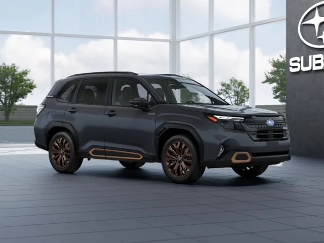 New 2026 MAGNETITE GRAY METALLIC Subaru Sport Hybrid image 1