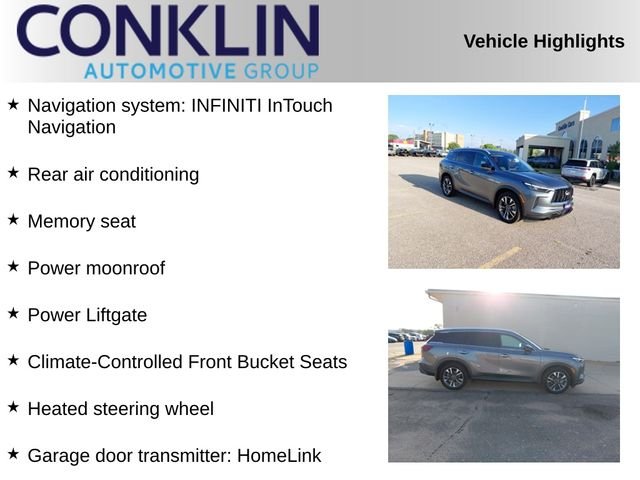 Used 2023 Graphite Shadow INFINITI LUXE image 2
