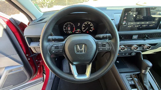 New 2026 Radiant Red Metallic Honda AWD LX image 26