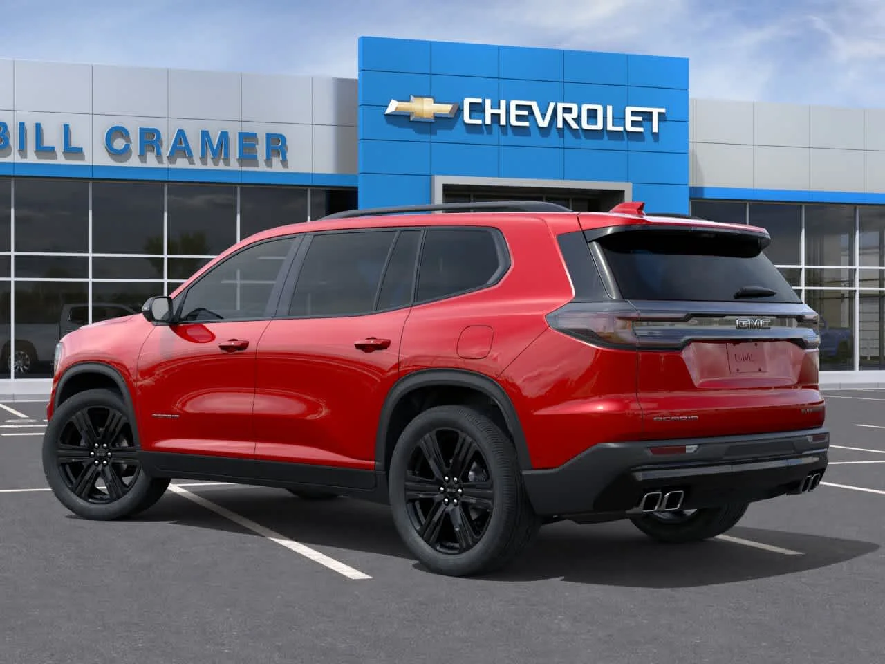 New 2027 Volcanic Red Tintcoat GMC Elevation image 3