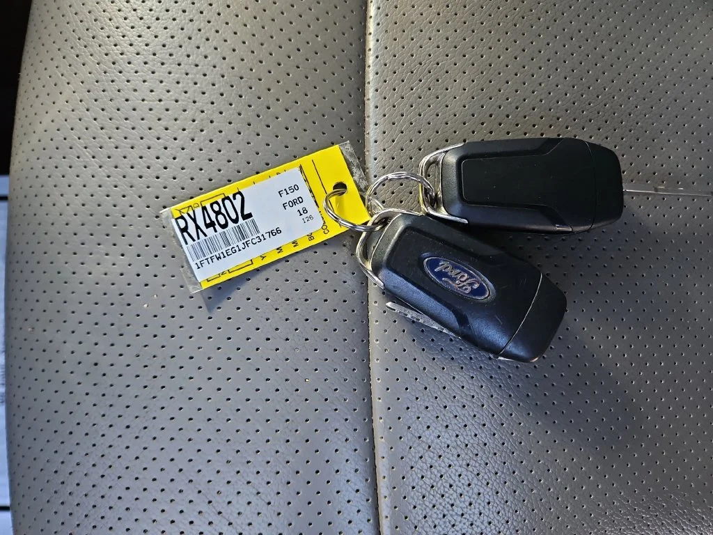 Used 2018 Ingot Silver Metallic Ford XLT image 28