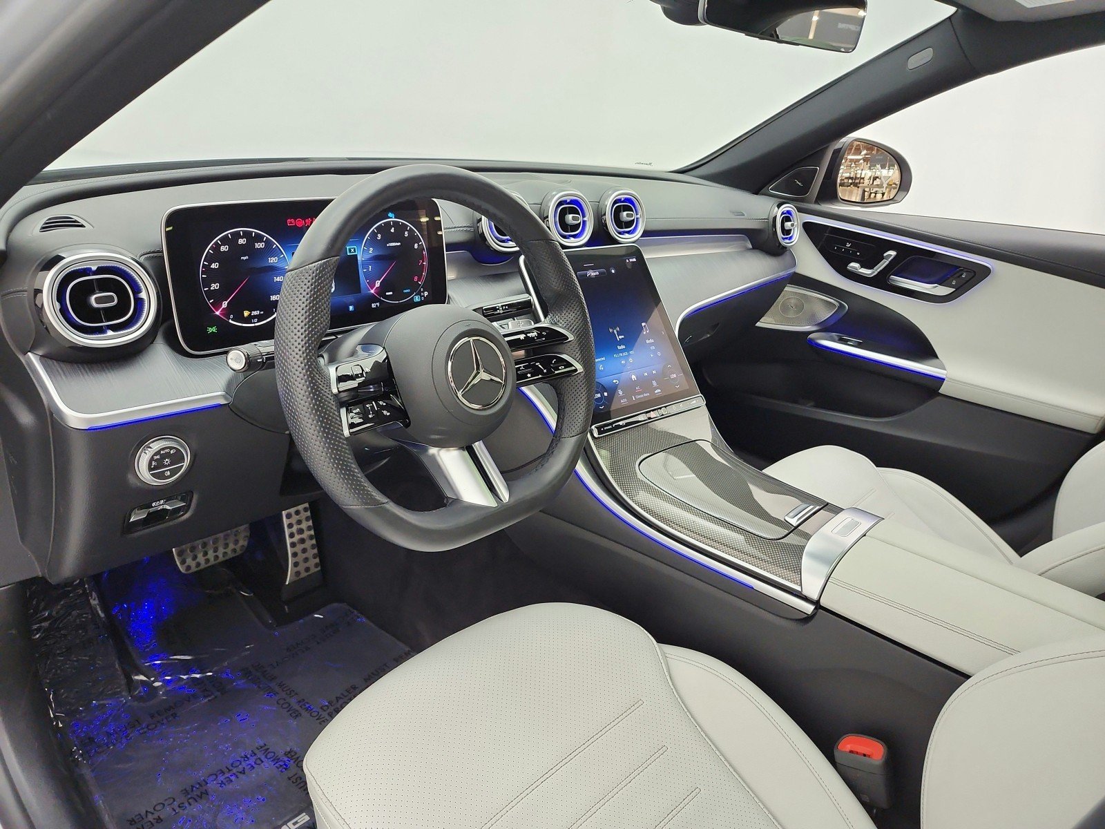 Used 2022 Selenite Grey Metallic Mercedes-Benz C 300 Sedan image 10