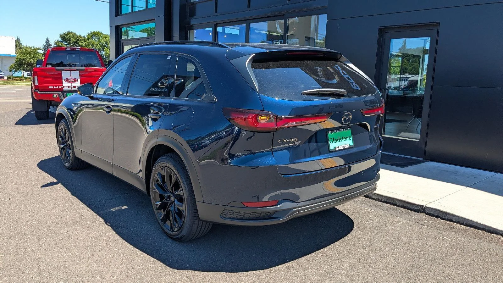 New 2026 Deep Crystal Blue Mica Mazda Premium Sport AWD image 4