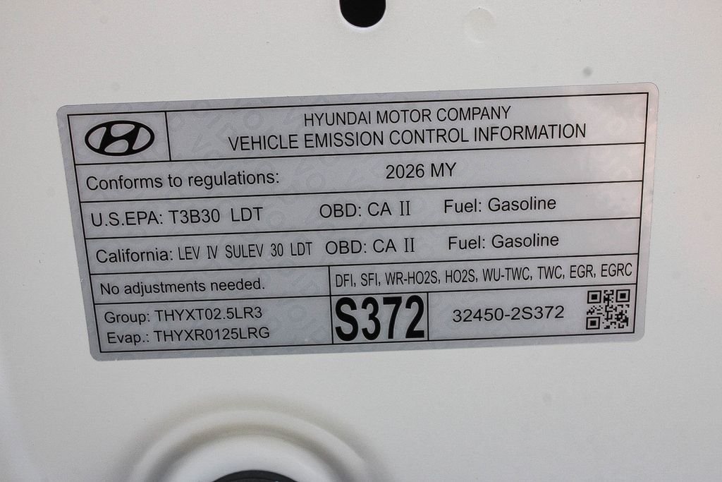 New 2026 White Hyundai SEL Plus image 27