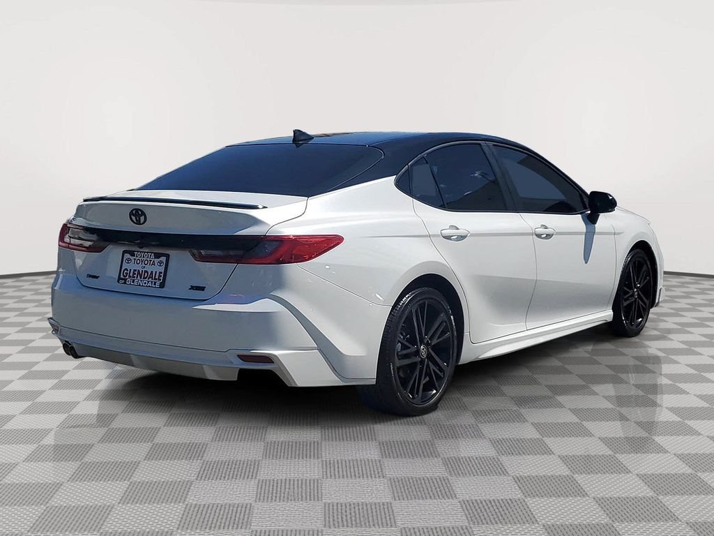 Used 2025 Midnight Black Metallic Toyota XSE image 4