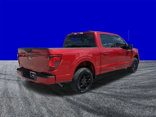 Certified Used 2024 Rapid Red Metallic Tinted Clearcoat Ford XLT image 4