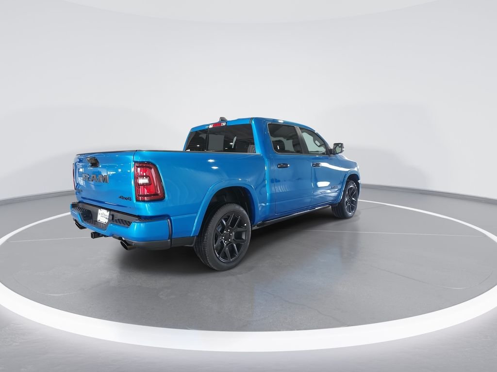 New 2026 Hydro Blue Pearl-Coat Exterior Paint RAM Laramie image 8