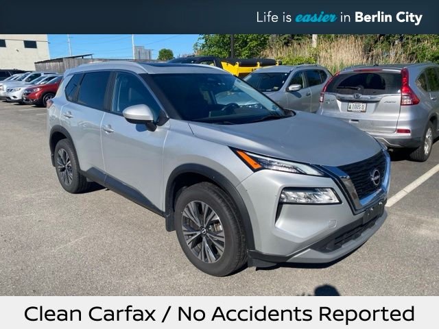 Certified Used 2023 Silver Nissan SV image 1