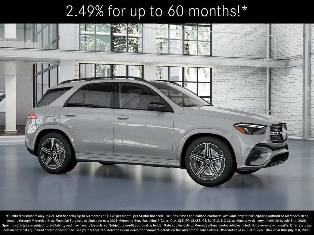 New 2026 MANUFAKTUR Alpine Grey Mercedes-Benz GLE 450 image 13
