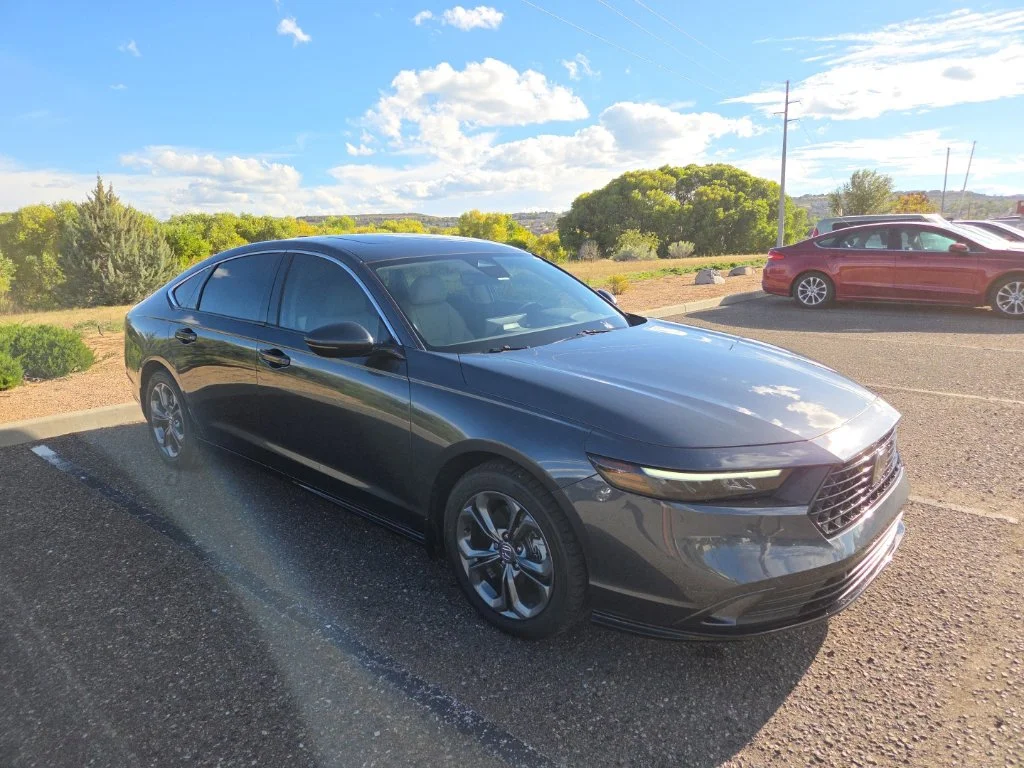Certified Used 2024 Meteorite Gray Metallic Honda HYBRID EX-L image 2
