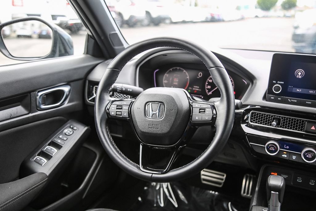 Certified Used 2025 Meteorite Gray Metallic Honda 4D SPORT image 43