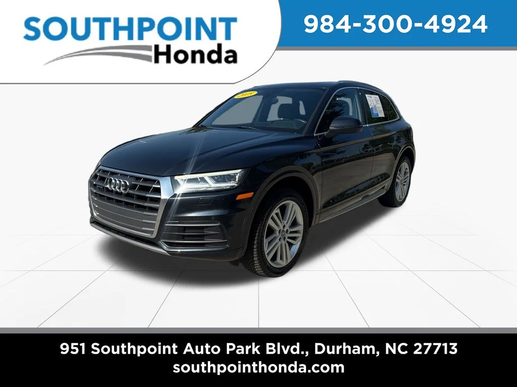Used 2018 Moonlight Blue Audi 2.0T Premium Plus image 3