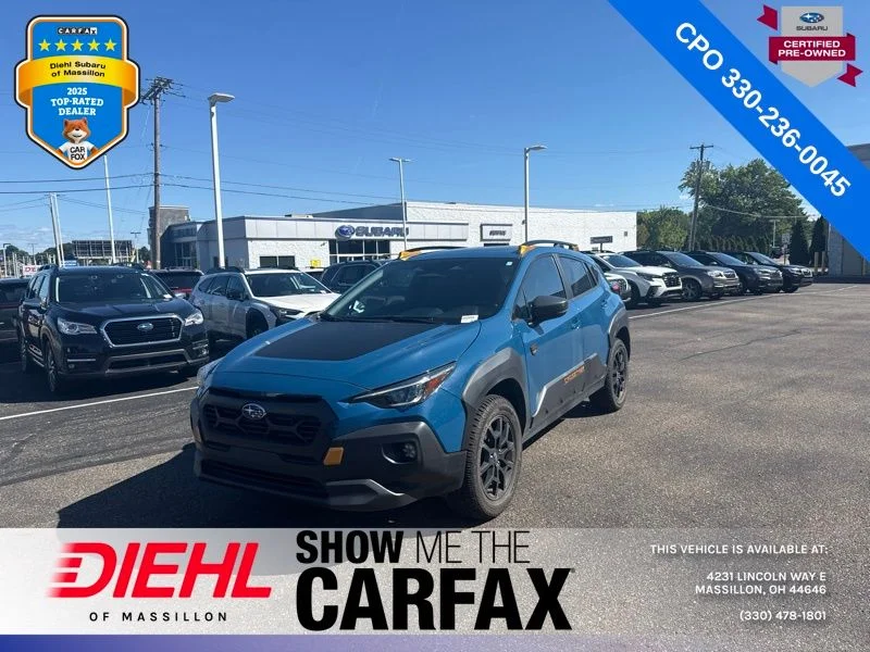 Used 2024 Blue Subaru Wilderness image 5