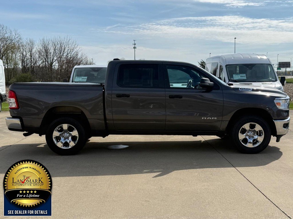 Used 2023 Granite Crystal Metallic Clearcoat Ram Lone Star 4x4 Crew Cab 5