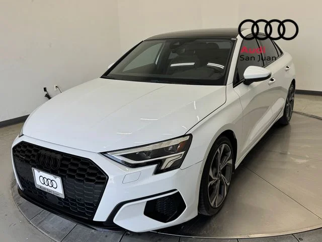 Used 2023 White Audi 40 Premium Plus image 3