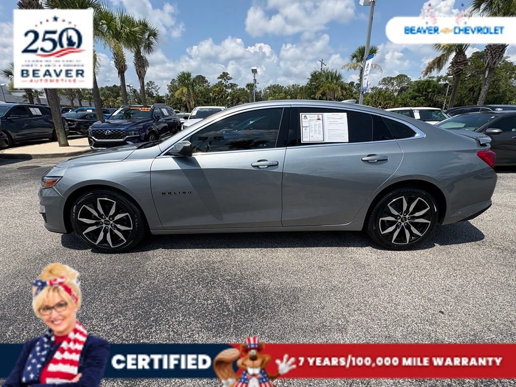 Used 2024 Sterling Gray Metallic Chevrolet RS image 4