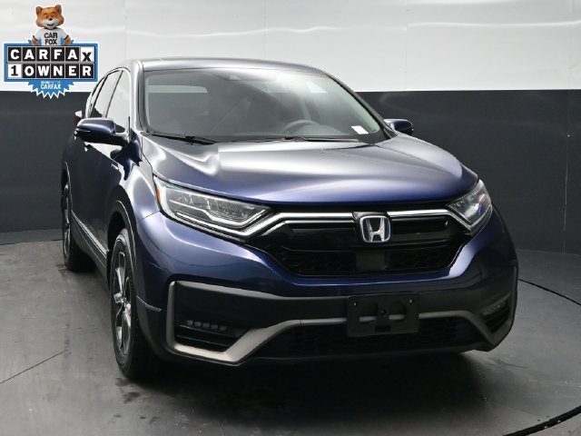 Certified Used 2021 Obsidian Blue Pearl Honda HYBRID EX image 45