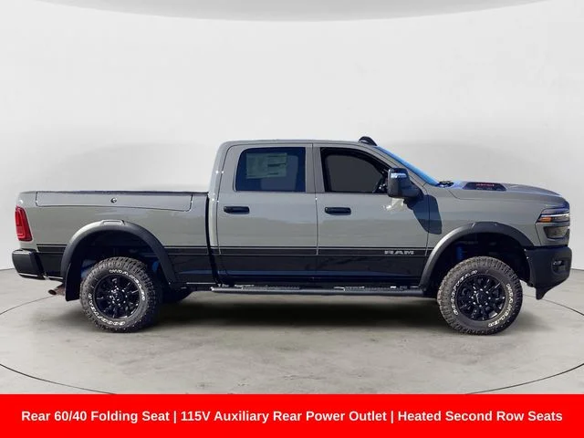 New 2026 Gray Clearcoat Ram POWER WAGON CREW CAB 4X4 6
