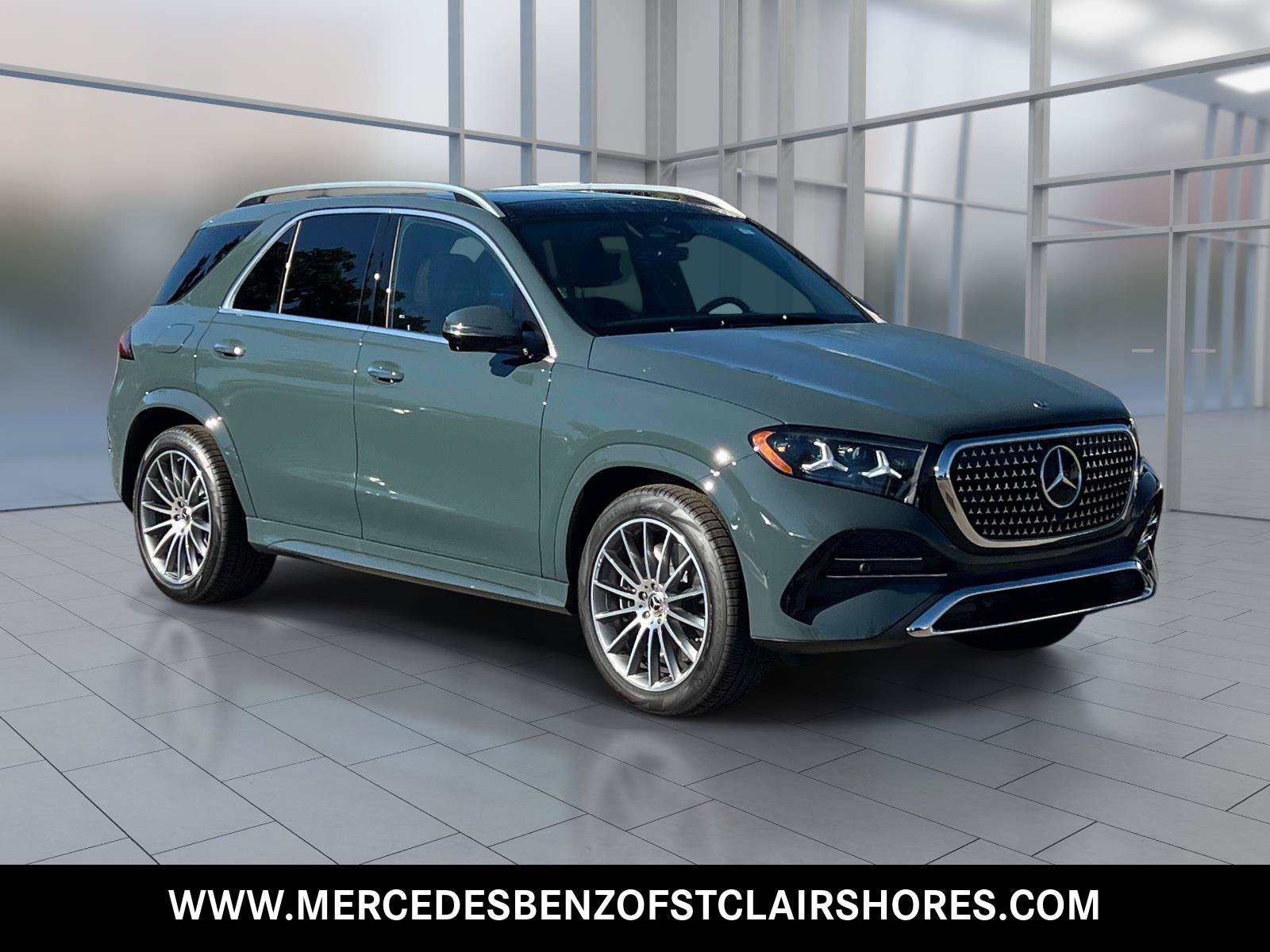 New 2027 Dark Petrol Mercedes-Benz GLE 450 image 8