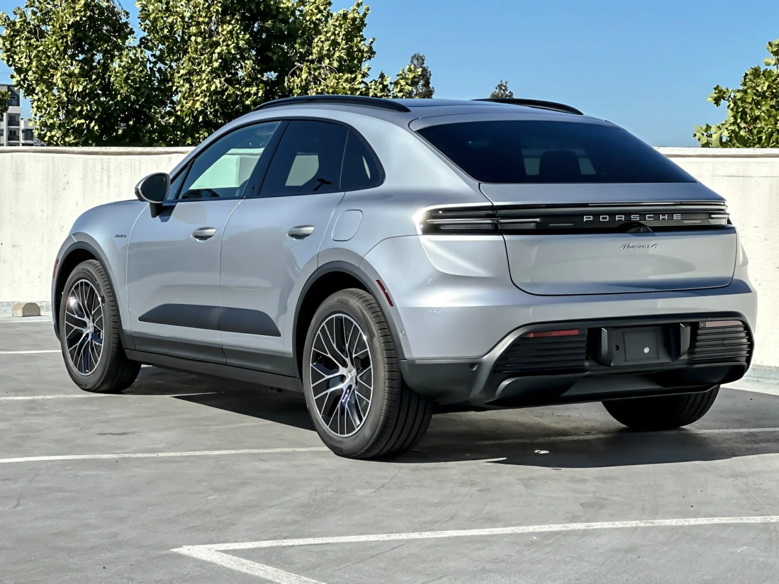 New 2026 Dolomite Silver Metallic Porsche 4 Electric image 3