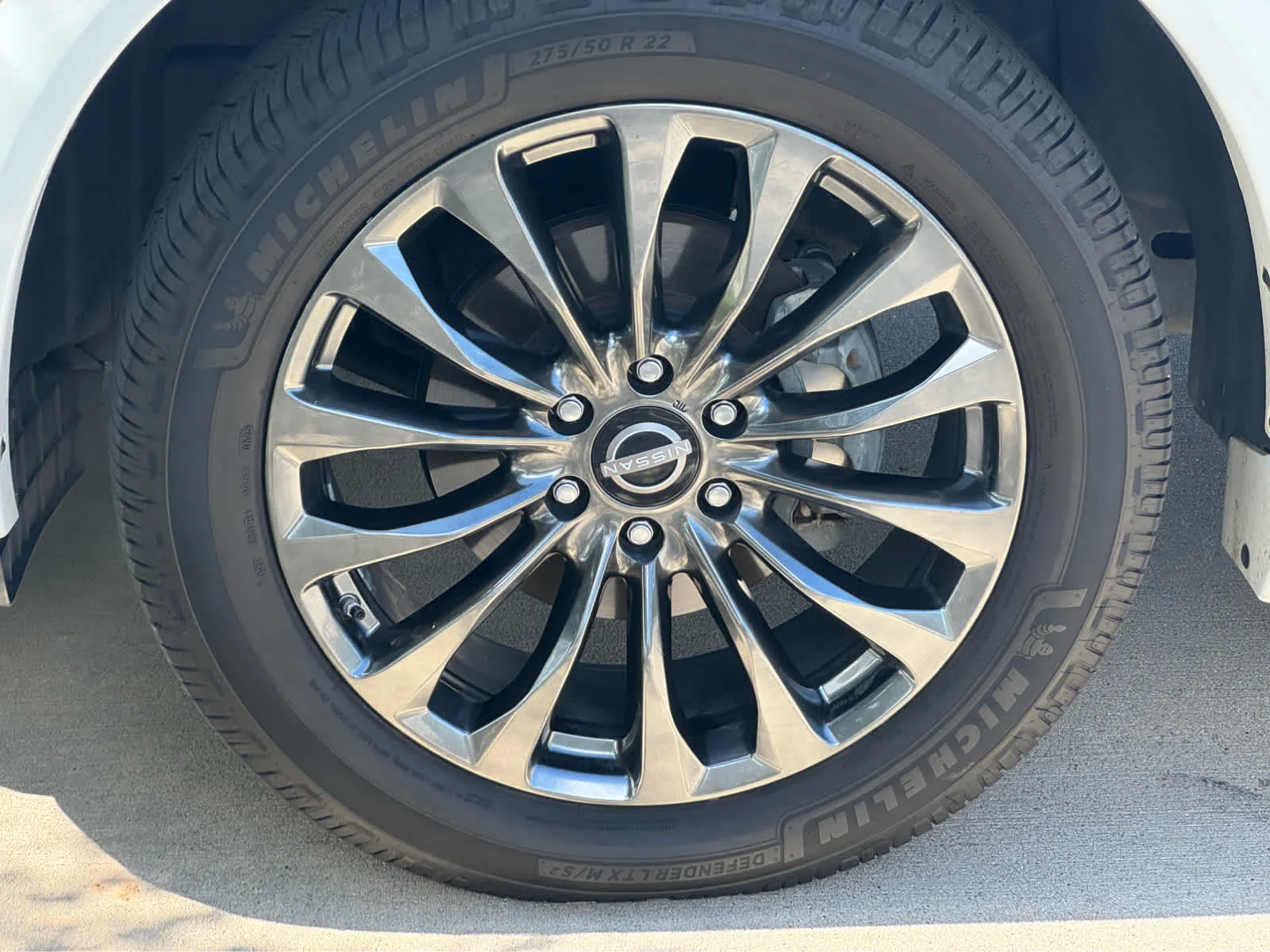 Used 2021 Aspen White Tricoat Nissan Platinum image 11