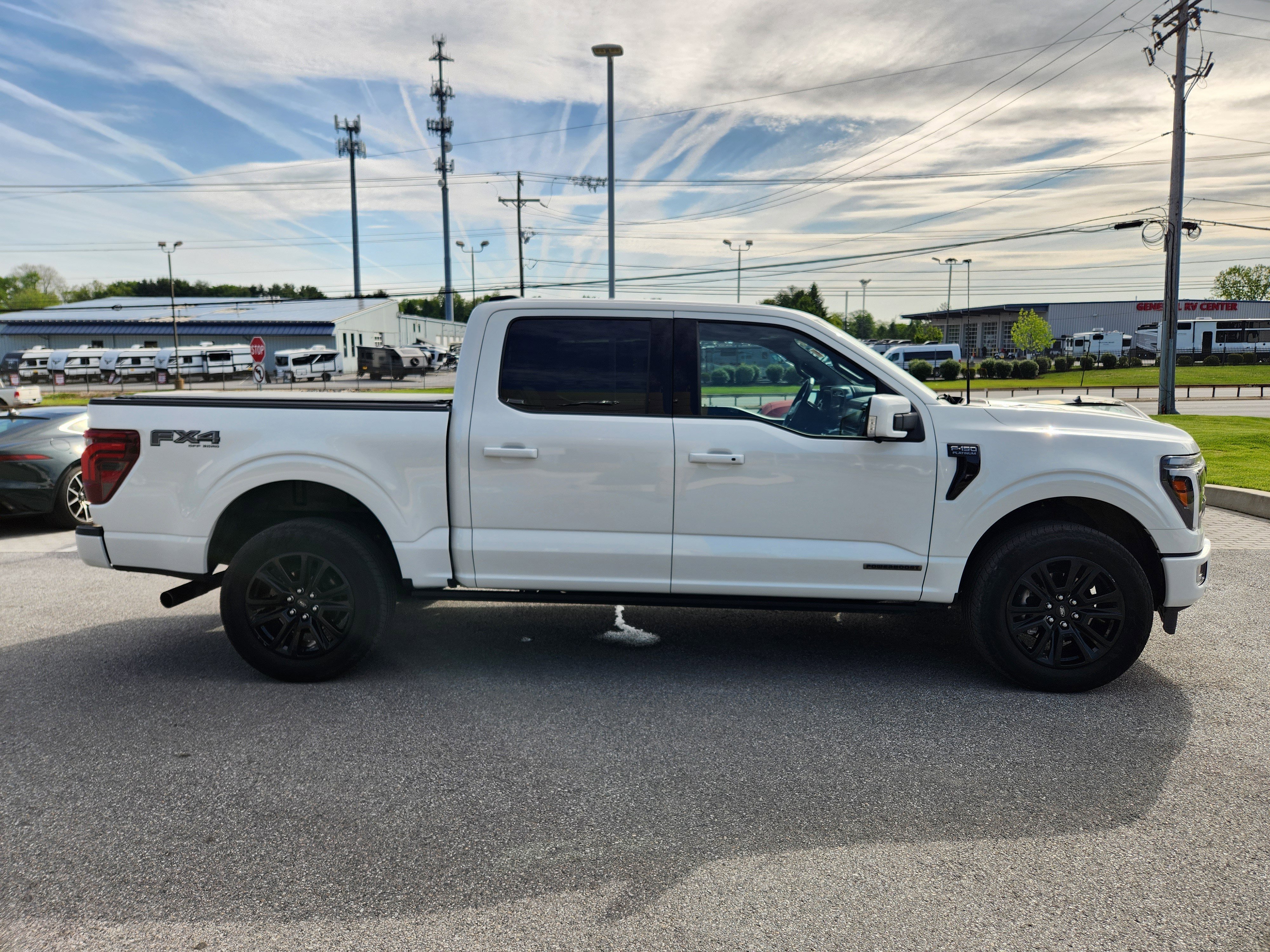 Used 2025 Star White Metallic Tri Coat Ford Platinum image 6