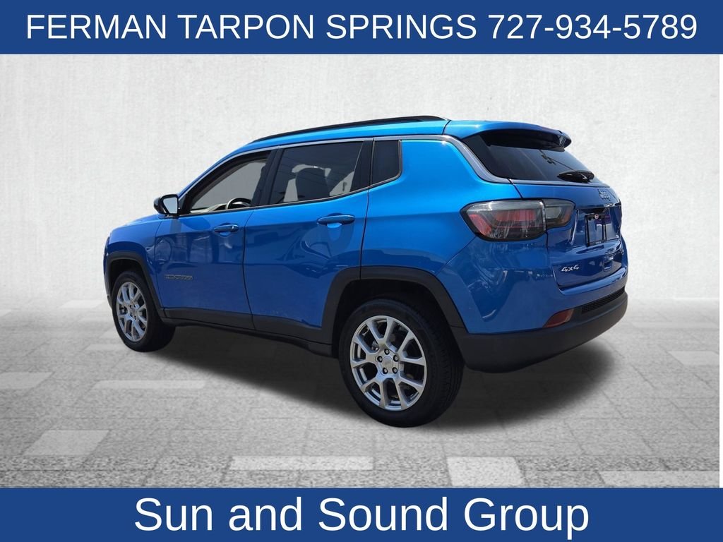 Used 2022 Blue Jeep Latitude Lux image 8