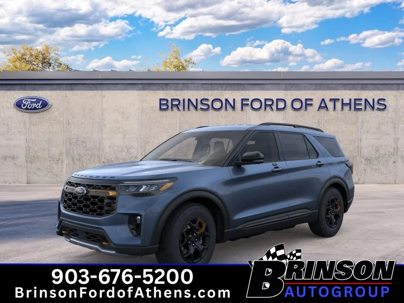 New 2026 Vapor Blue Metallic Ford Tremor® image 1