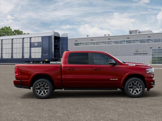 New 2026 Molten Red Pearl-Coat Exterior Paint RAM Laramie image 24