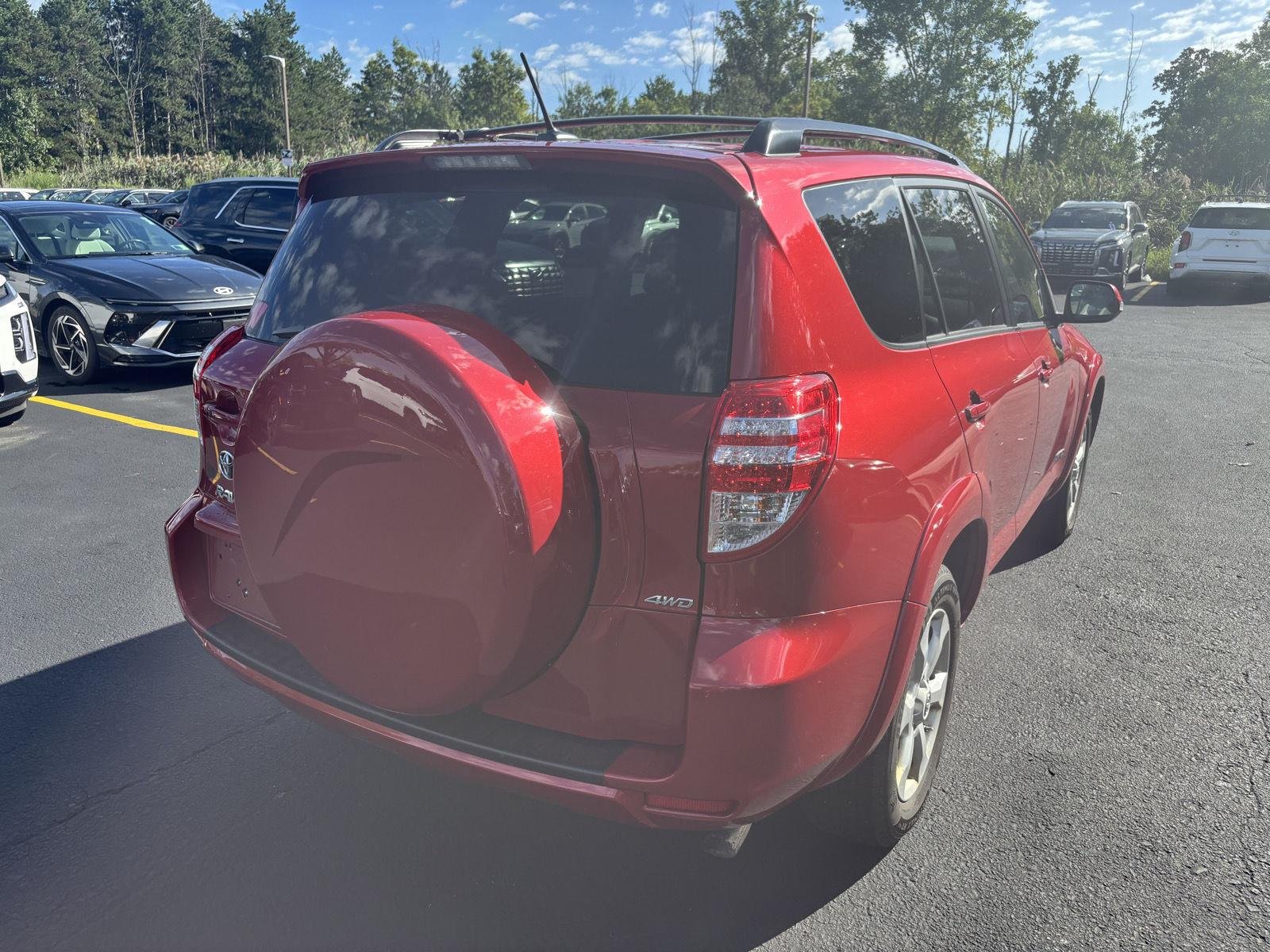 Used 2011 Barcelona Red Metallic Toyota Limited image 3