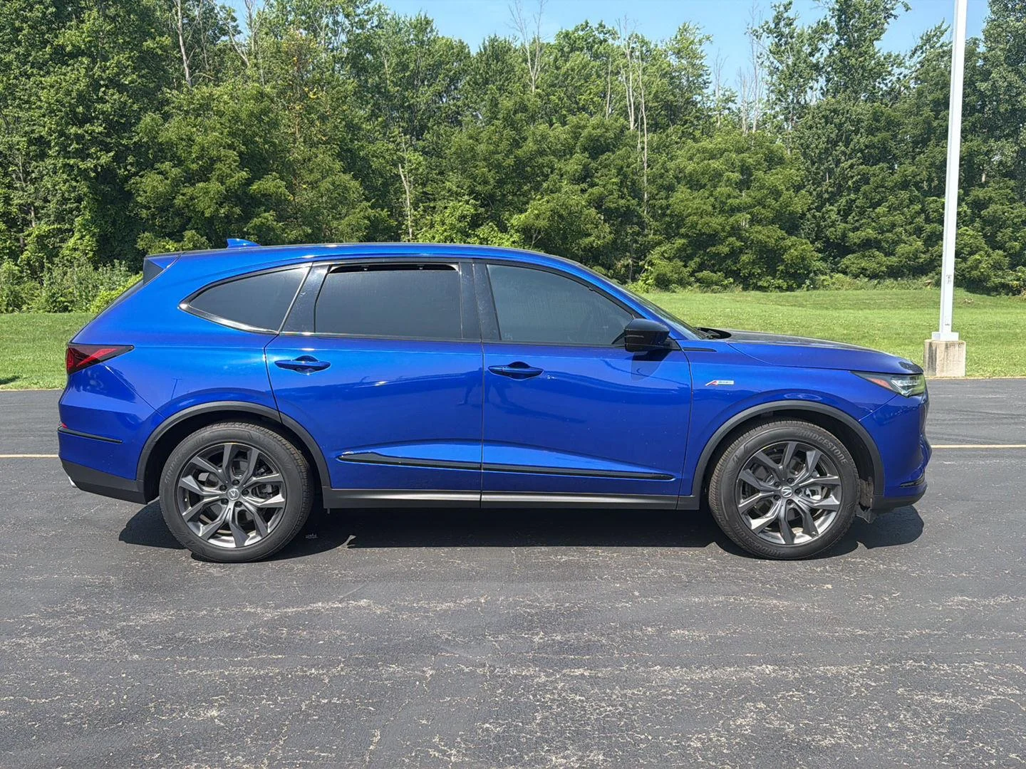 Used 2023 Apex Blue Pearl Acura SH-AWD w/A-SPEC image 4