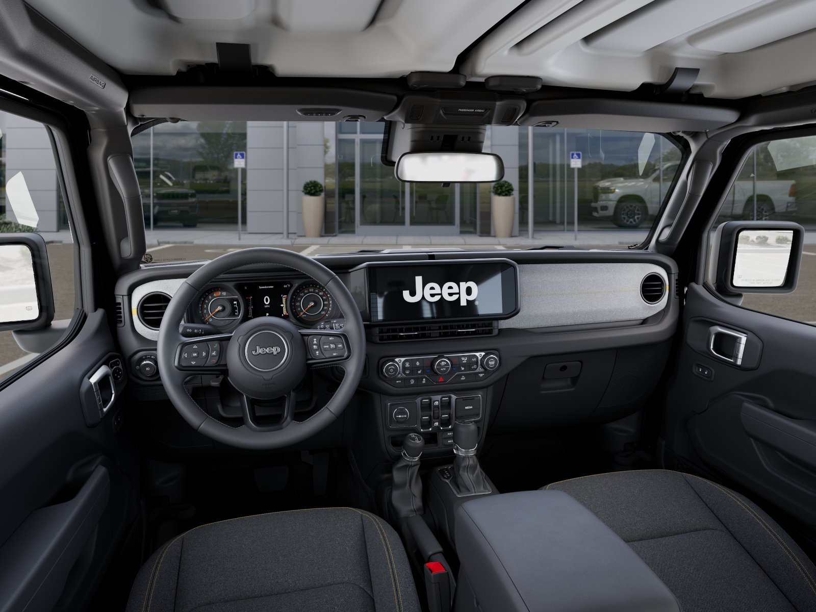 New 2026 Black Clear-Coat Exterior Paint Jeep Sport S image 42