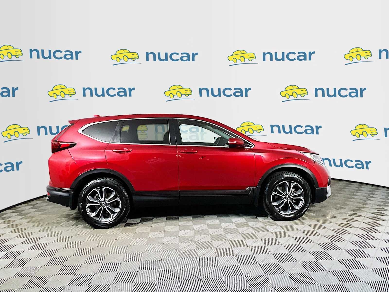 Used 2020 Radiant Red Metallic Honda EX image 8