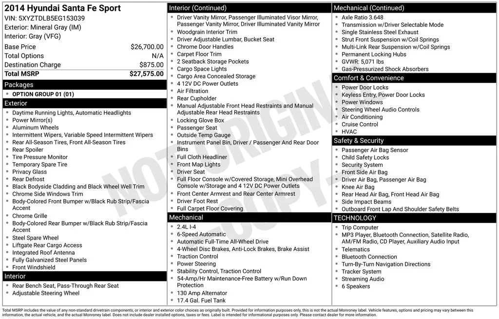 Used 2014 Gray Hyundai Base image 9