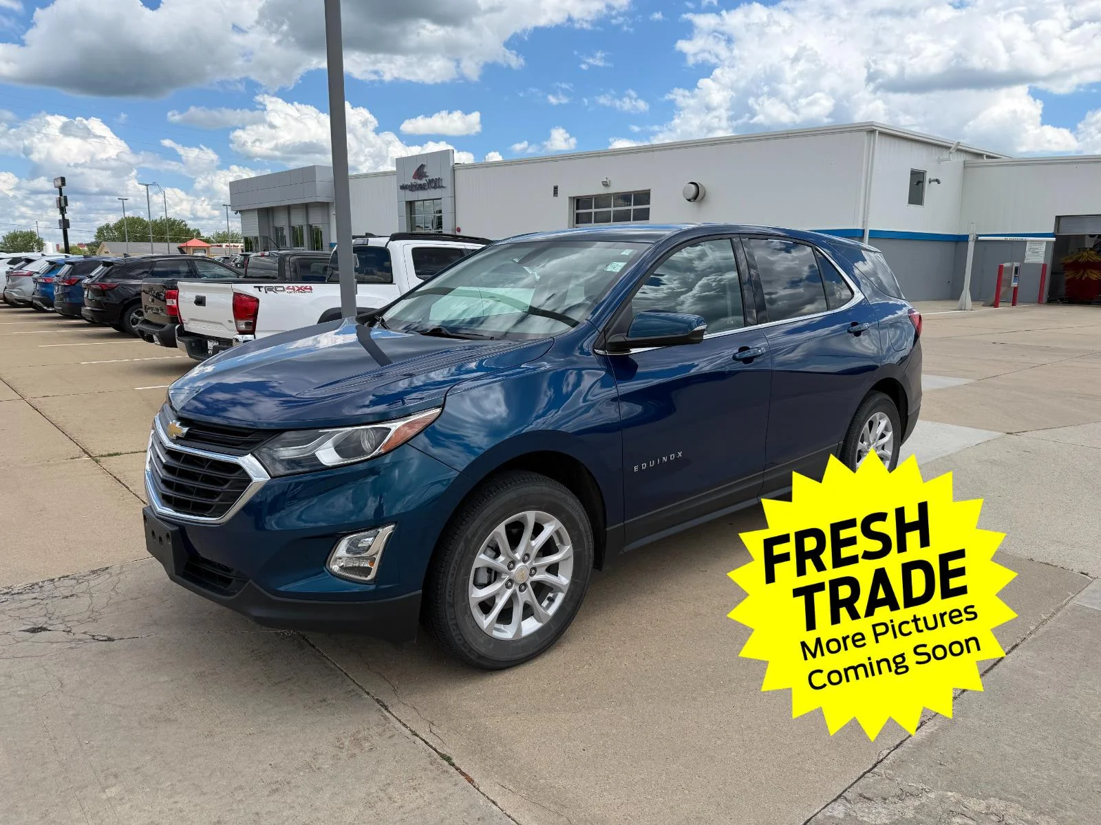 Used 2019 Pacific Blue Metallic Chevrolet LT image 1